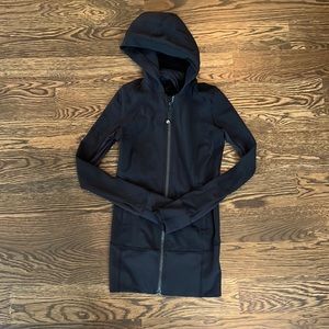 Black Lululemon Zippered Hoodie
